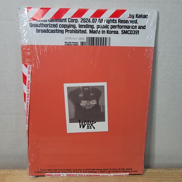 CD - NCT 127 - Walk: The 6th Album NEW / SEALED - Picture 3 of 3